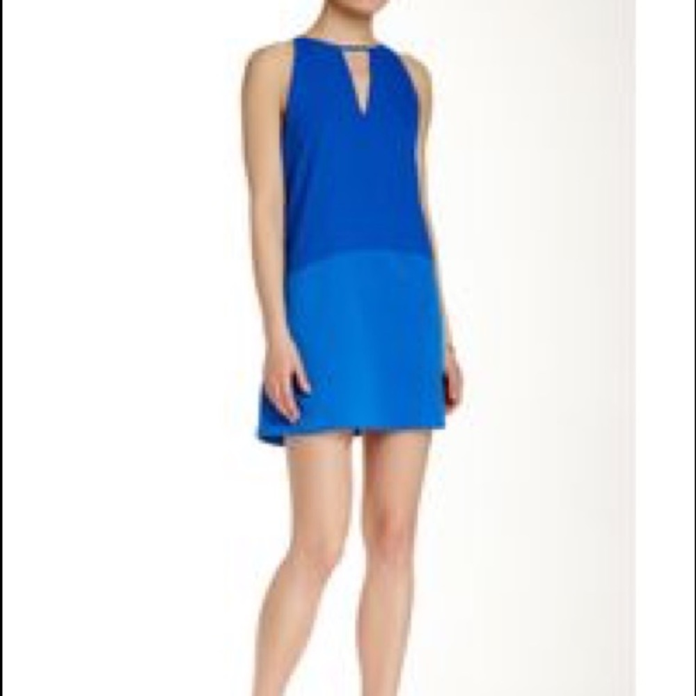 Parker NY Crosby dress in royal blue